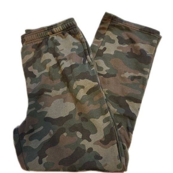 Amazon Essentials camouflage sweatpants,  56% cotton, drawstring waist, L - Picture 1 of 9
